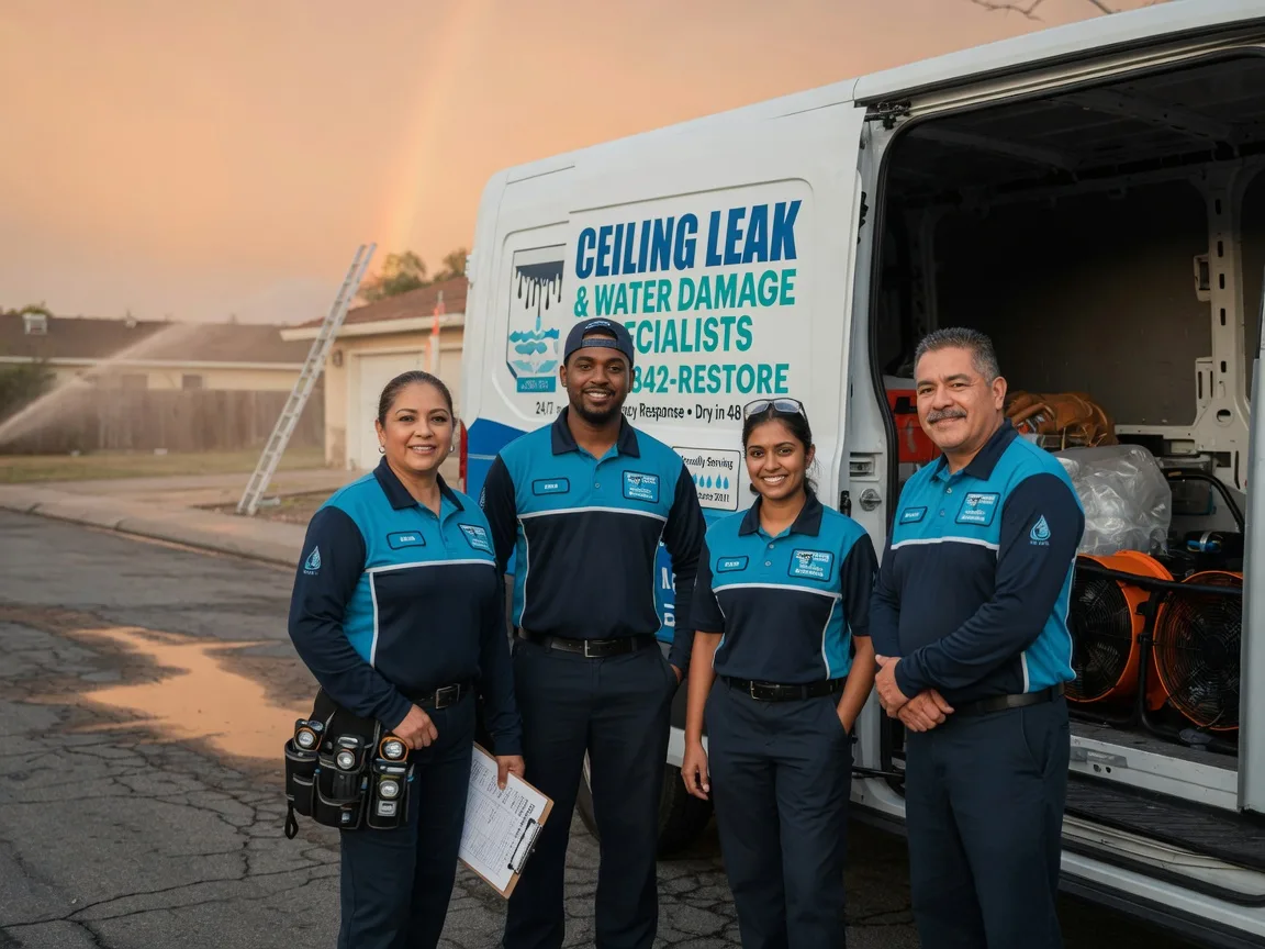 Ceiling Leak Cleanup company in Baden, PA