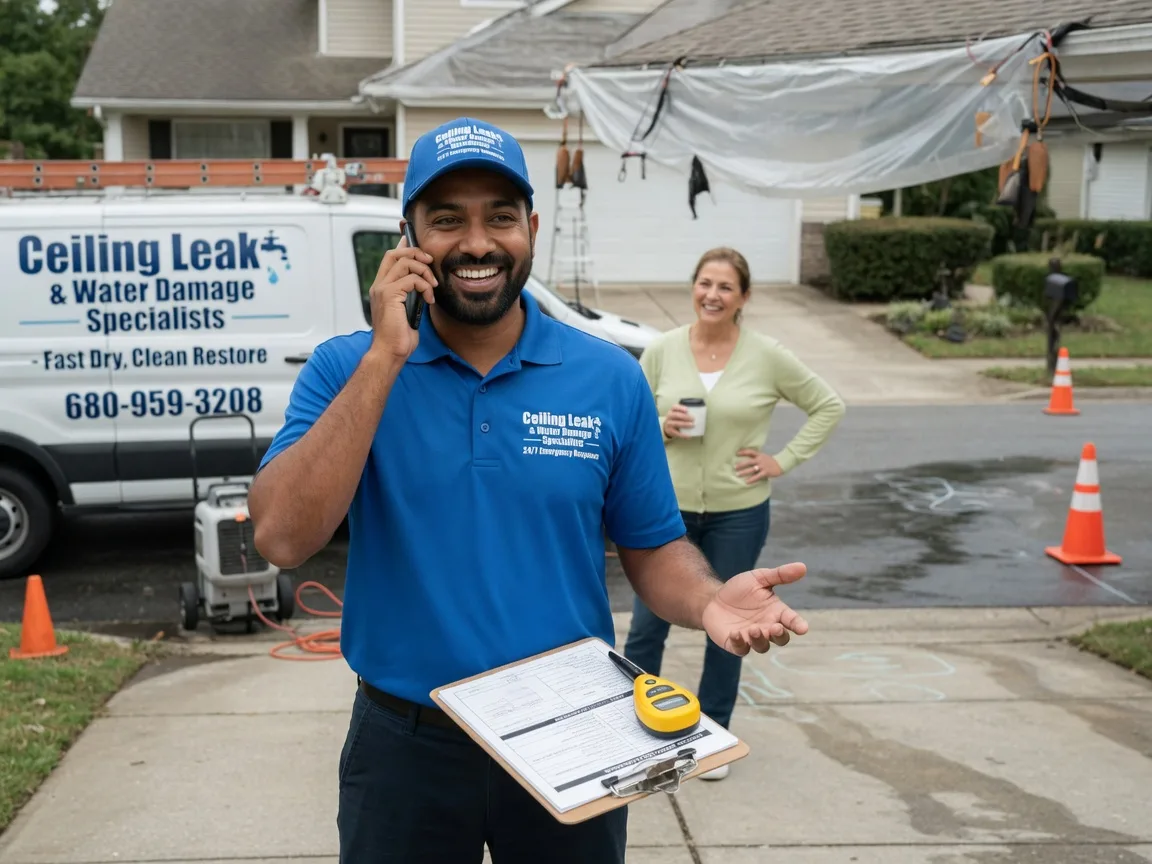 Ceiling Leak Cleanup Baden, PA FAQs